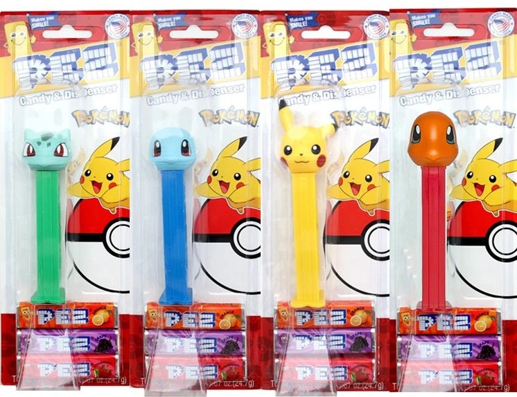 PEZ: Pokemon - Blister Pack Assorted Display (12)