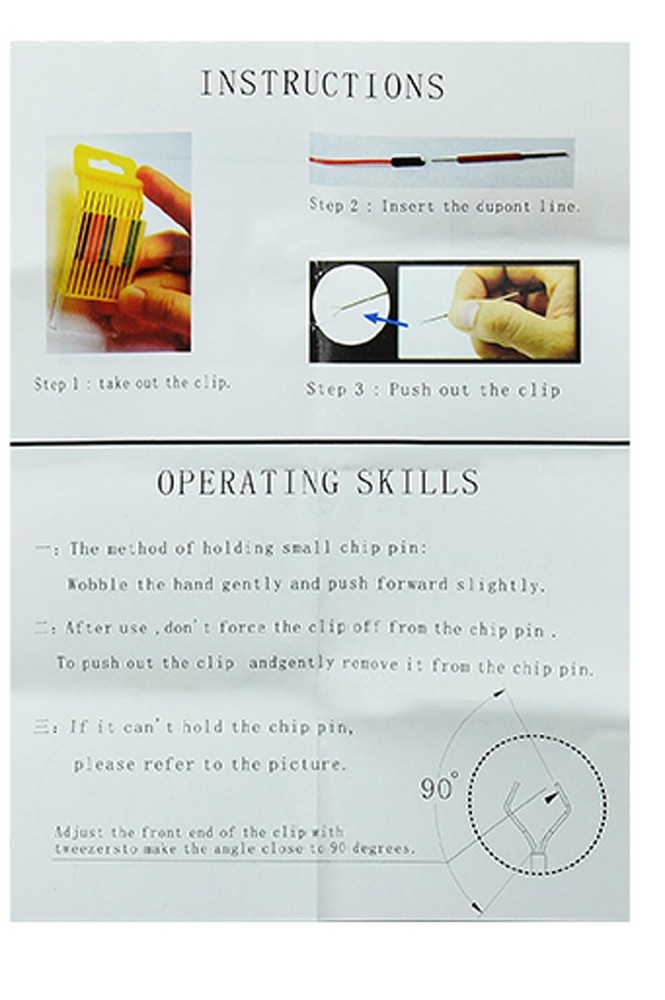 Universal Chip Micro IC Clamp Test Clip Pin Socket Programmer for Logic Analyzer