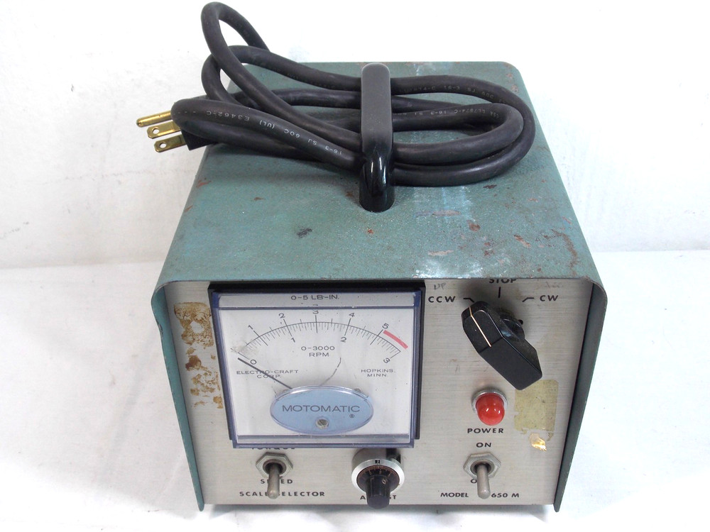 EC MOTOMATIC E-650-M MOTOR CONTROLLER