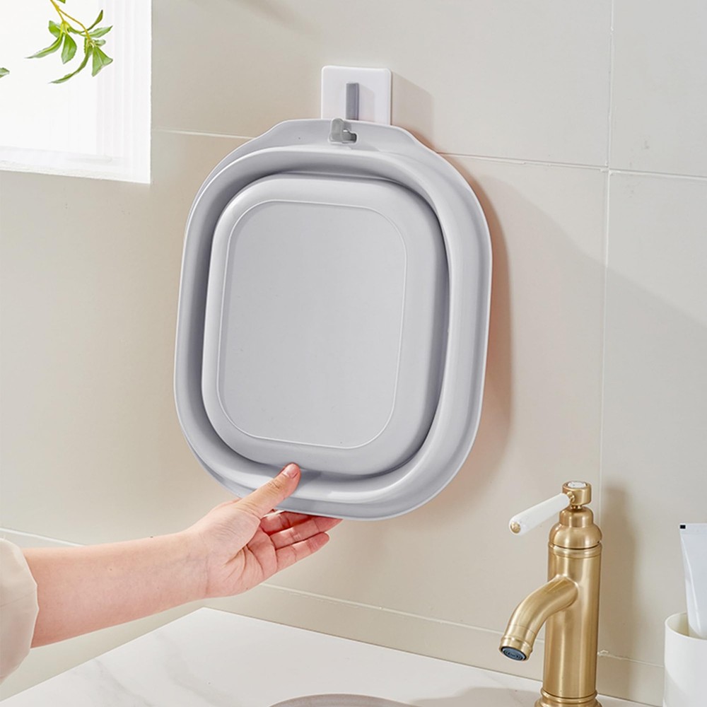 Daimix Collapsible Wash Basin Set of 2, Foldable Small/Medium