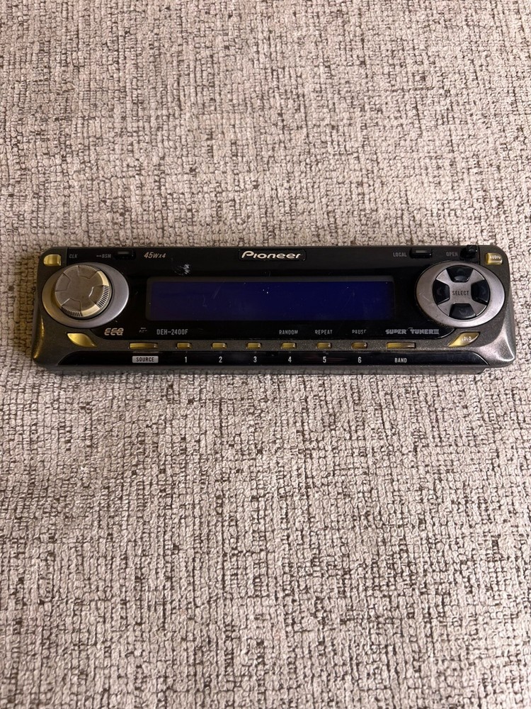 pioneer deh-2400f faceplate