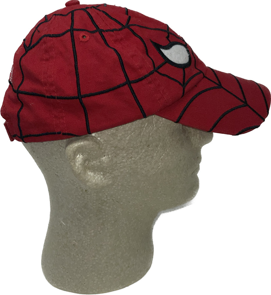 Baseball Cap Hat Spider Man Marvel Universal Studios One Size Youth Strap Back