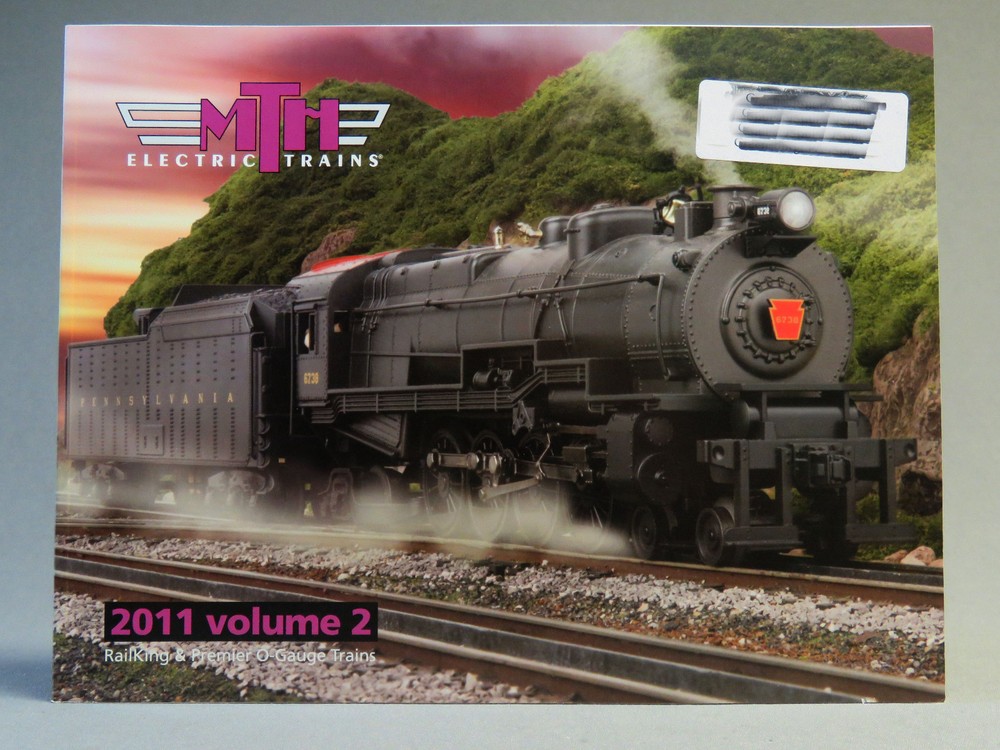 MTH 2011 VOLUME 2 TRAIN CATALOG book manual publication advertisement steam