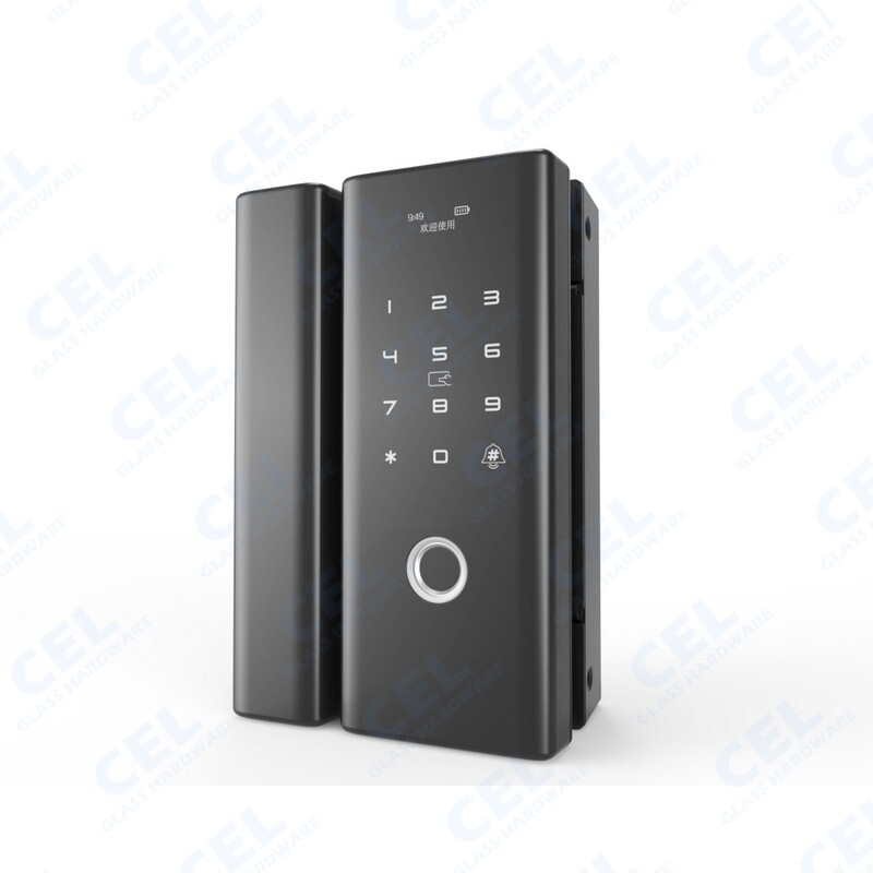 CSGLG200, APP Remote Control Smart Fingerprint Password Code Lock for Glass Door