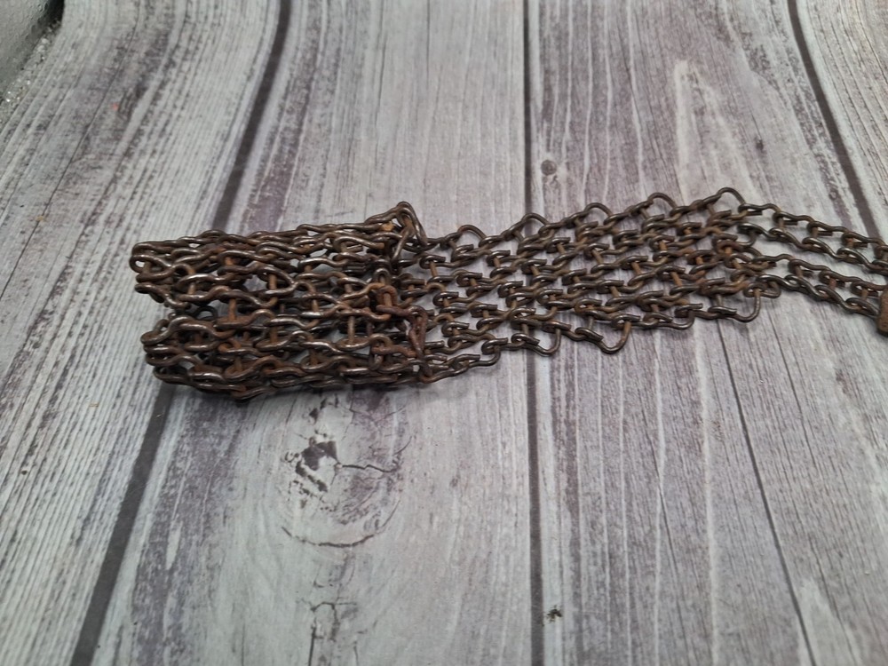 Antique Cotton Picker's Chainmail Thumb Protector / Guard