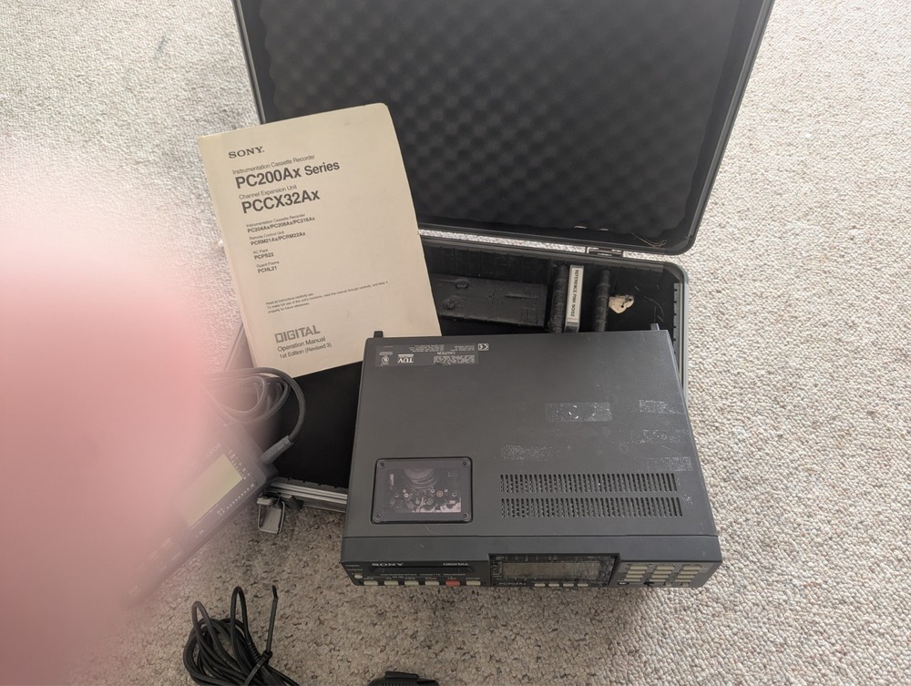 sony Pc204ax $ channel dat recorder