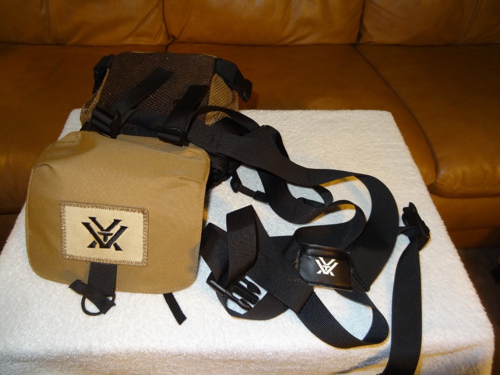 Vortex Glasspack Binoculars Bag P400 Carrying Pack /Case w/Harness - Color: Tan