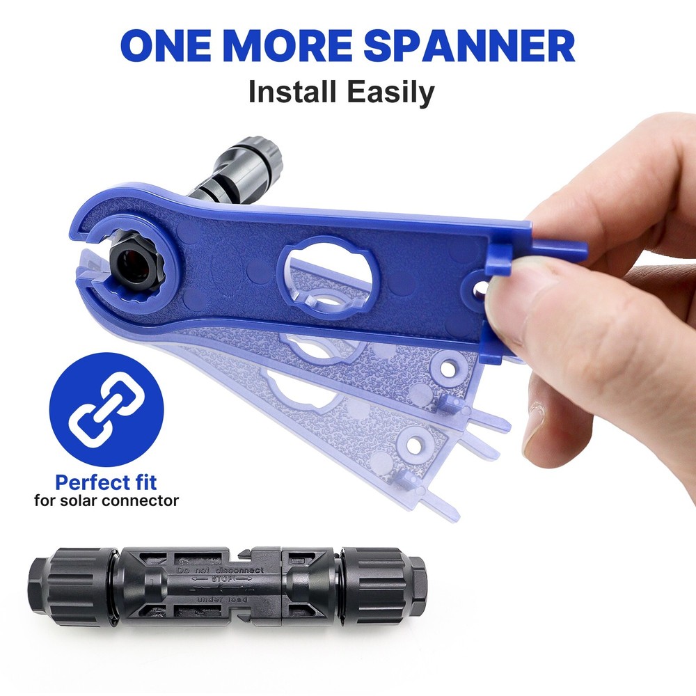 Solar Crimping Tool Kit PV Crimping Pliers Solar Panel Cable Connectors Crimper