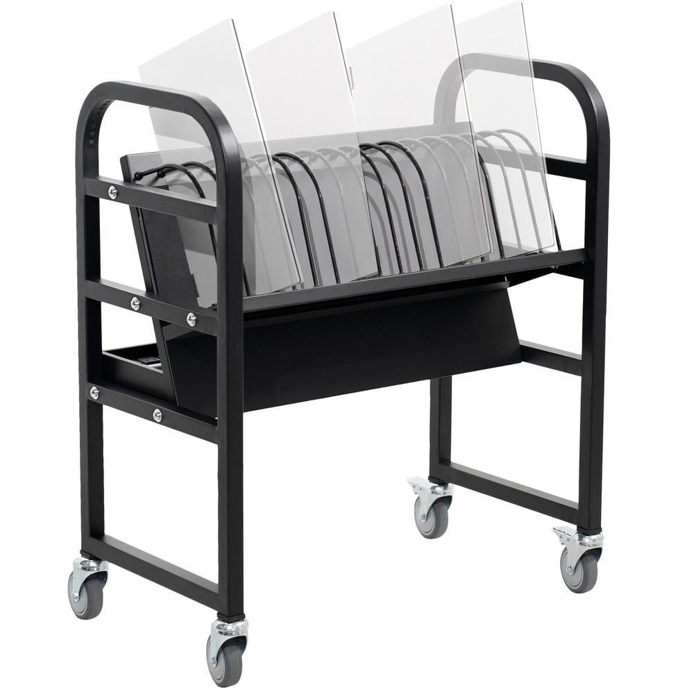 VIVO Black 16-Device Mobile Open Charging Cart