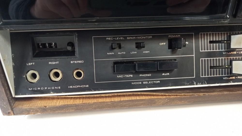 RARE Vintage Ampex Micro 87 Powered Cassette Deck - Tested READ