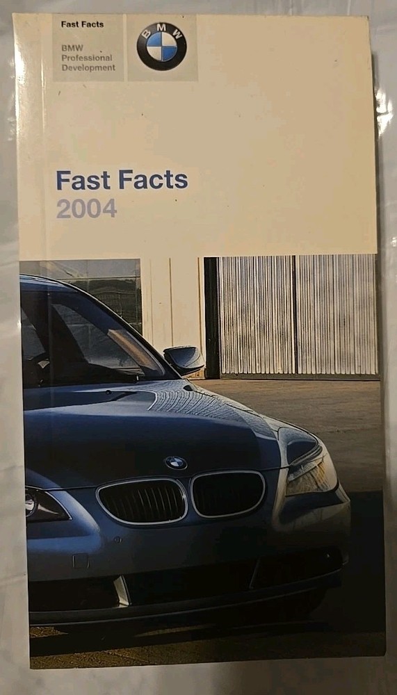 2004 BMW Fast Facts Book