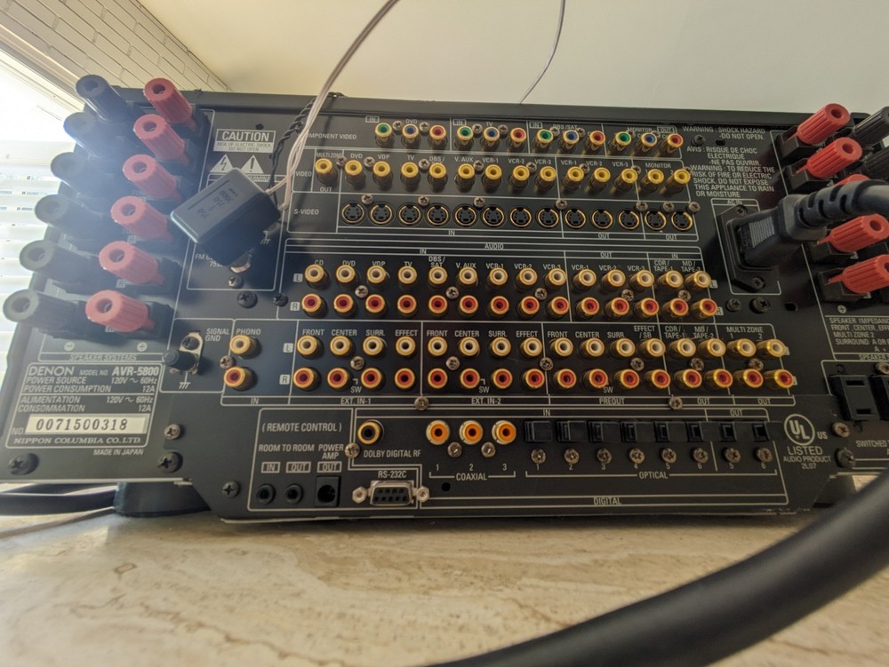 Denon AVR 5800 Receiver