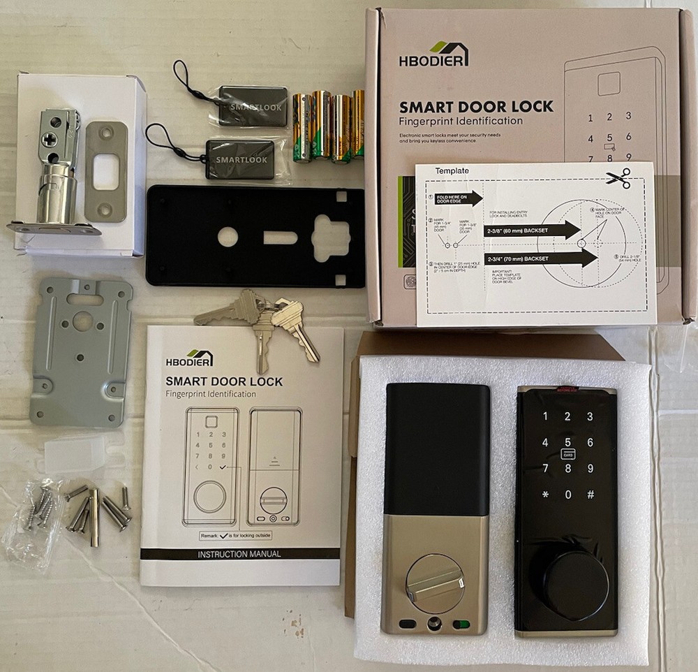 Fingerprint Identification Smart Door Lock