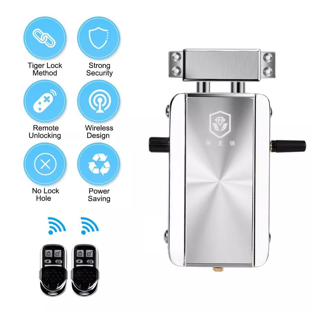 Wireless Smart Door Lock Bluetooth Remote control Deadbolt Hidden Keyless TTLock