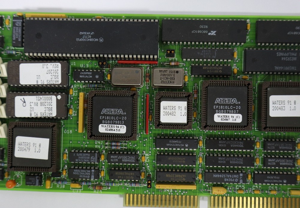 Waters PCB 200346 Rev D RFB 024870 200348 ISA Interface Card
