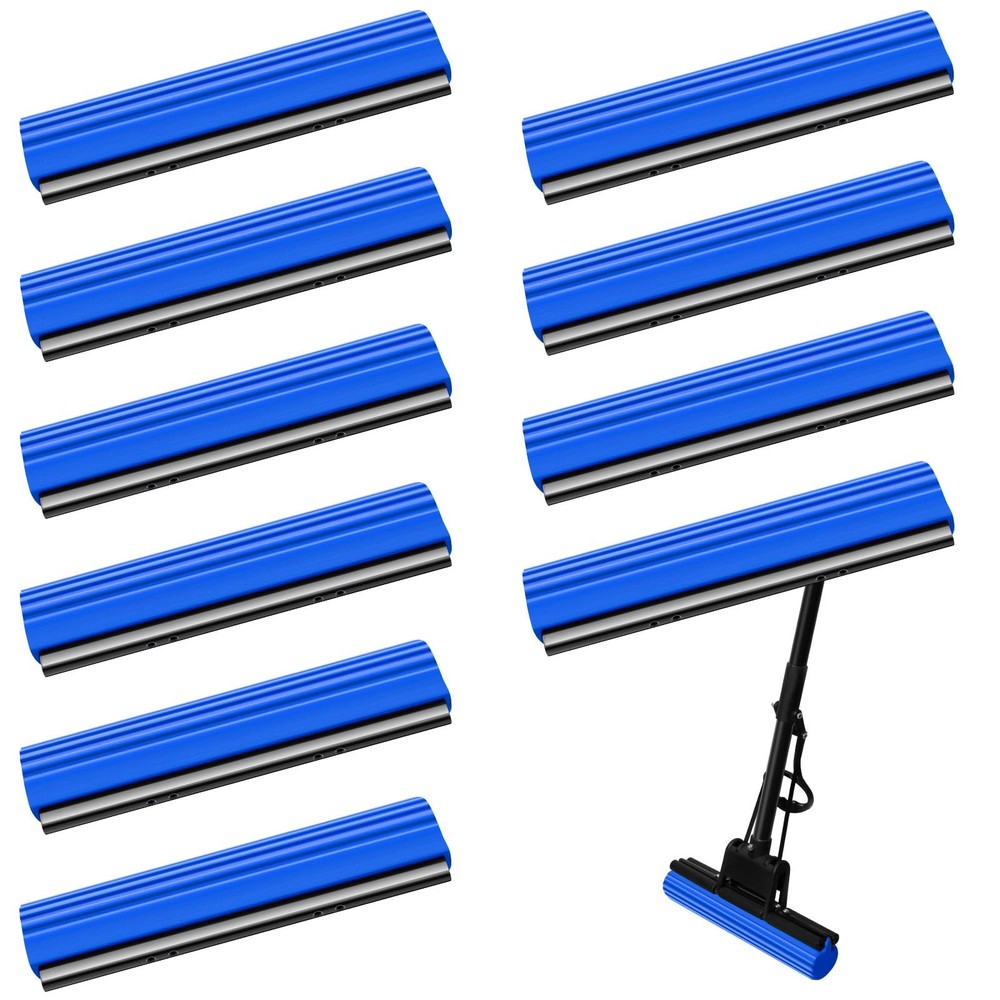 Willinglong 10 Pcs Roller Mop Refill Bulk Absorbent PVA Sponge Mop Head Repla...