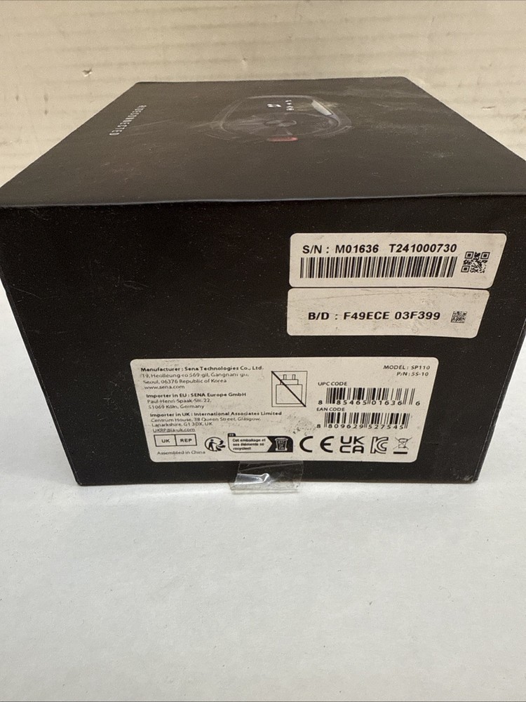 Sena 5S Motorcycle Bluetooth Intercom Communication System Headset