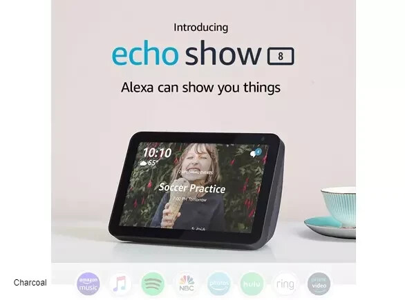Amazon Echo Show 8 1st Generation 8" Smart Display Speaker With Alexa 2019