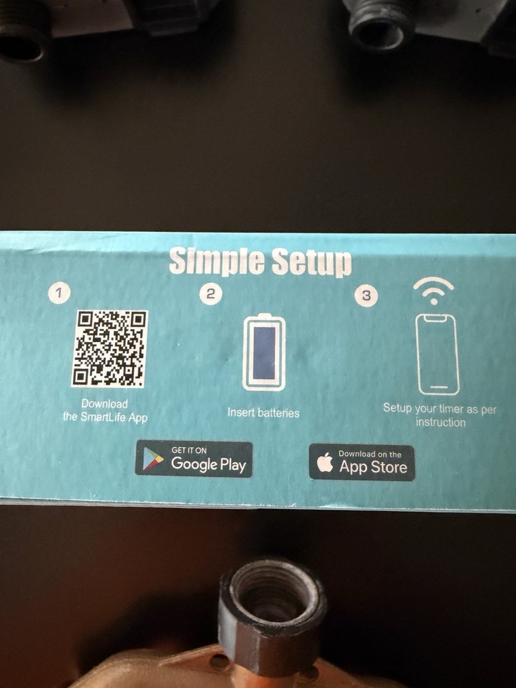 4x Smart Water Timer WiFi Hose Timer Irrigation Controller Alexa Google App