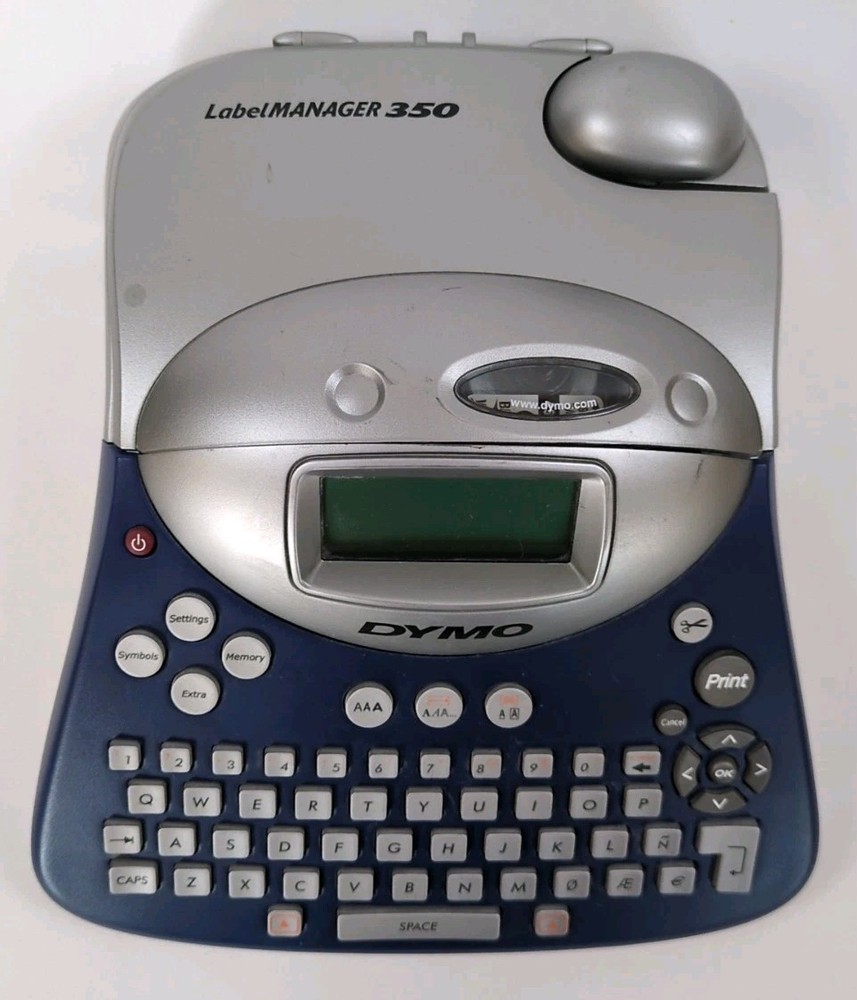 Dymo Label Manager 350 Office Professional Desktop Label Maker Printer TESTED
