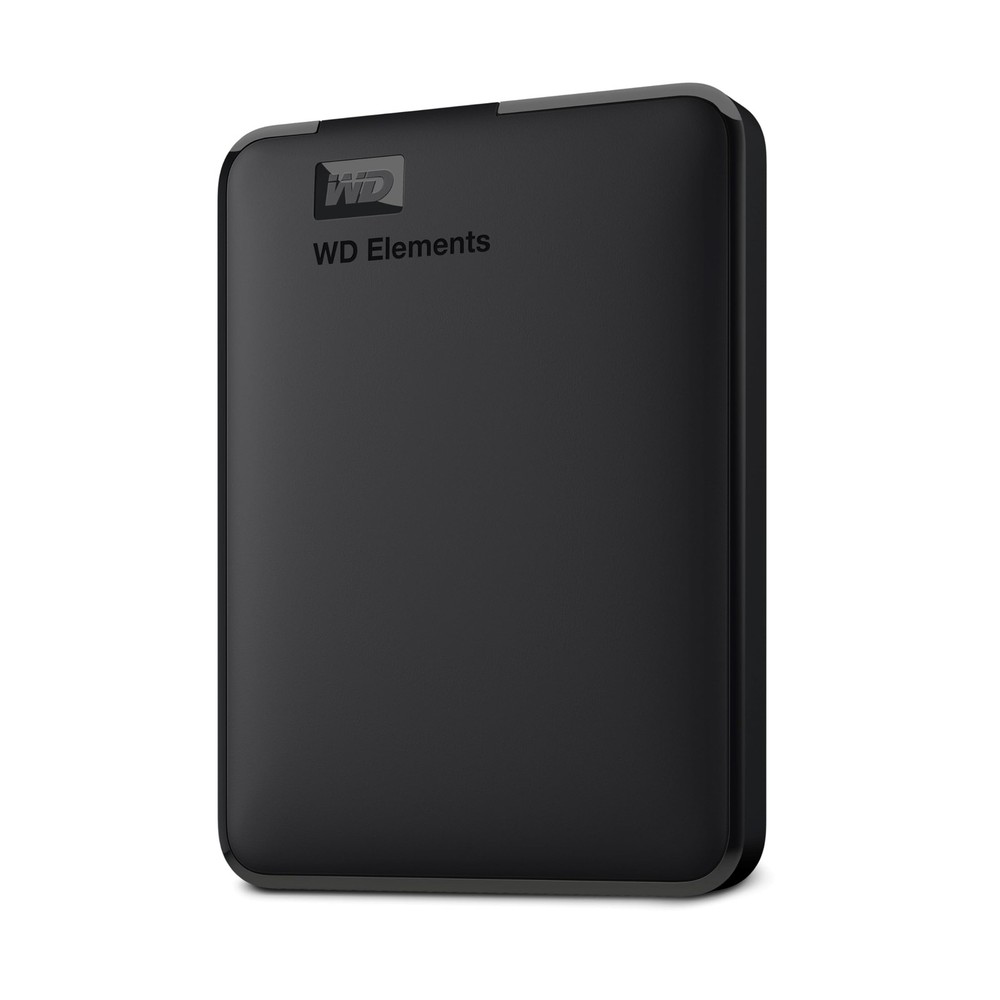 WD 2TB Elements Portable External Hard Drive for Windows, USB 3.2 2TB, Black