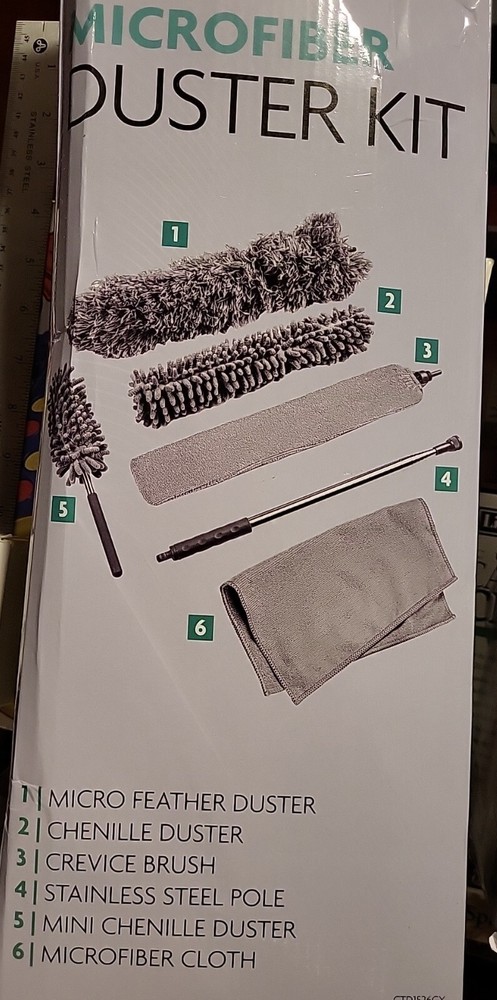 Ovente Microfiber Duster Kit