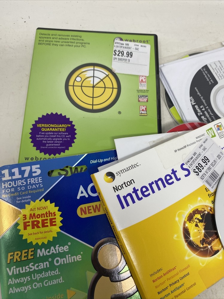 lot of computer CDS Webroot Spy Sweeper