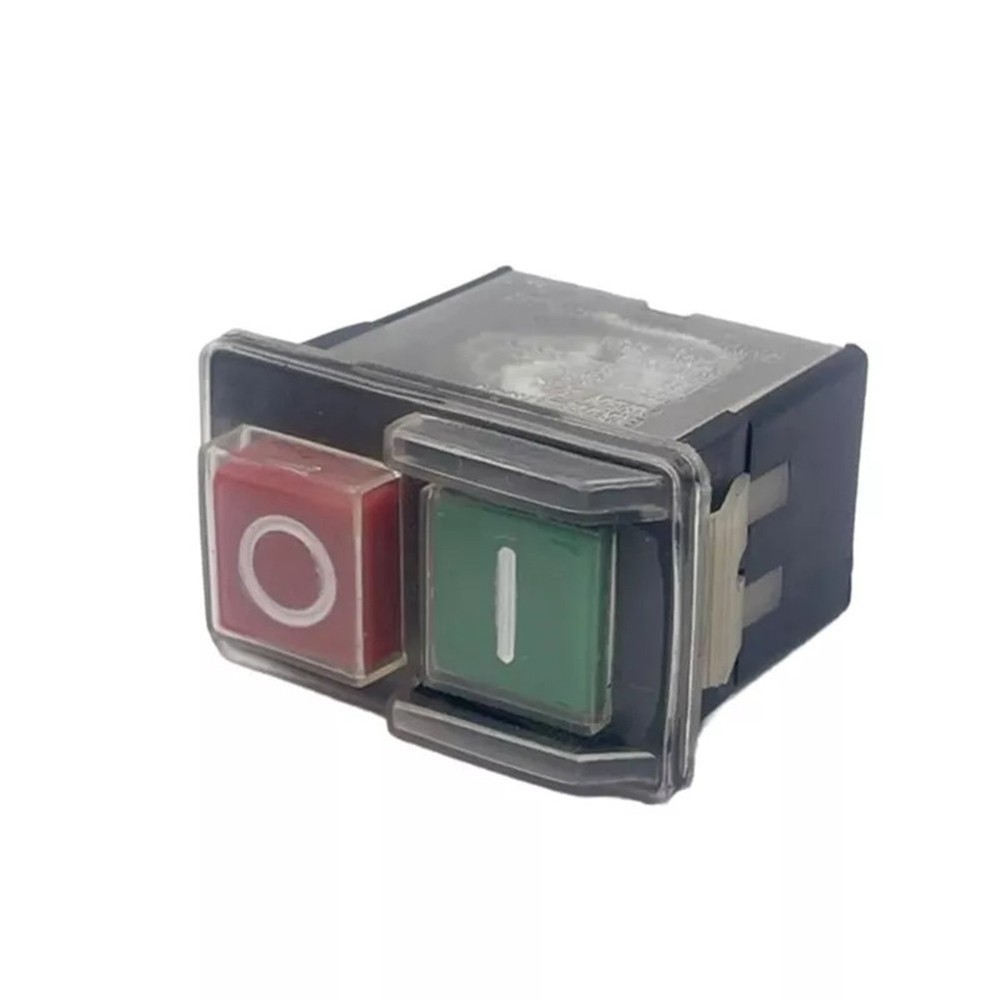 Electromagnetic Pushbutton Switch with Stop Functionality for Machinery