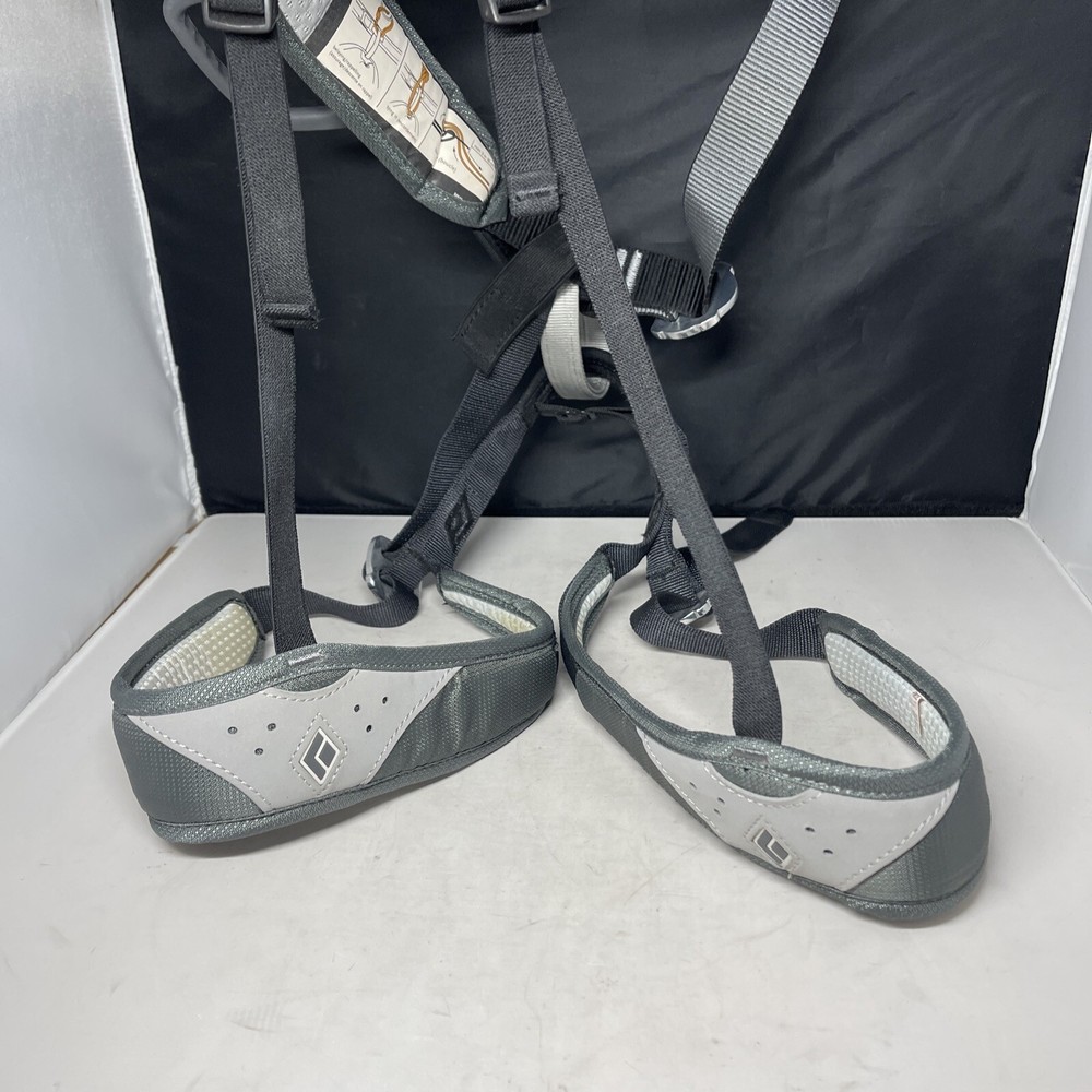 Black Diamond Primrose Sit Harness Size 6 Slate Gray