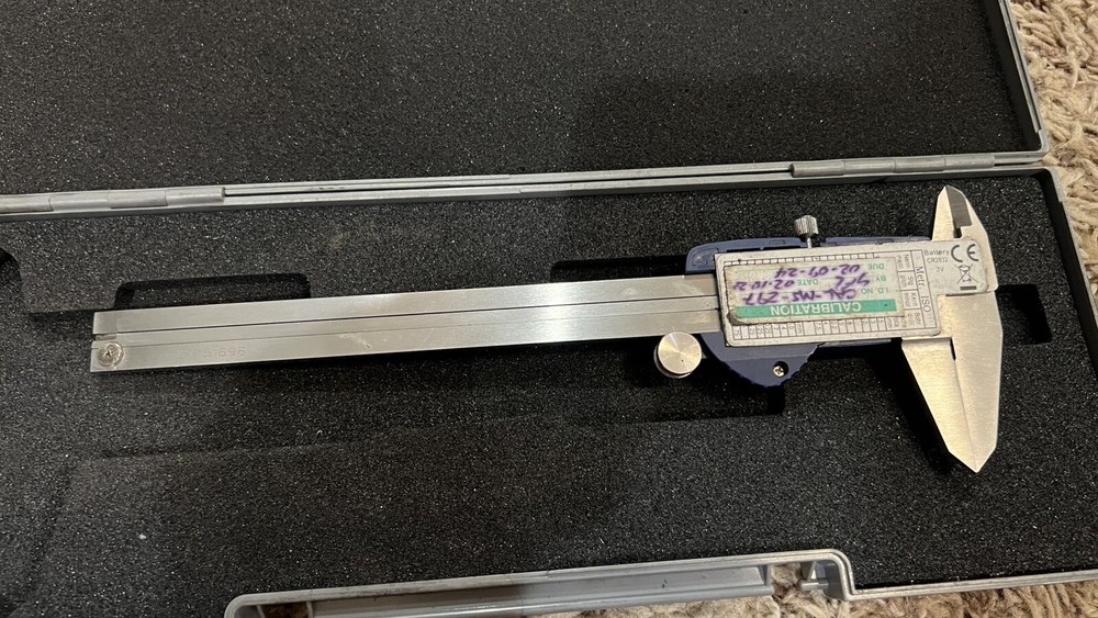 FOWLER DIGITAL CALIPER – electronic measuring tool – 6” or 150mm range Cal 2/24
