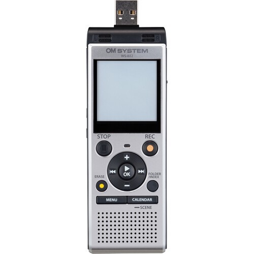 Reconditioned OM SYSTEM WS-882 Digital Voice Recorder- Silver