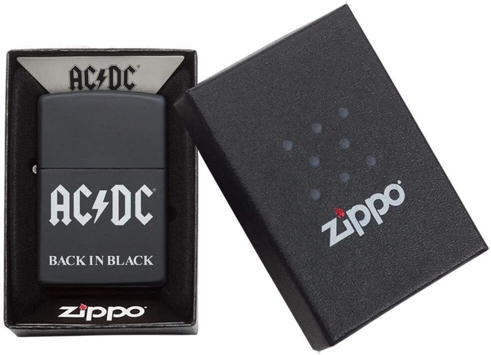 Zippo AC/DC Black Matte 49015
