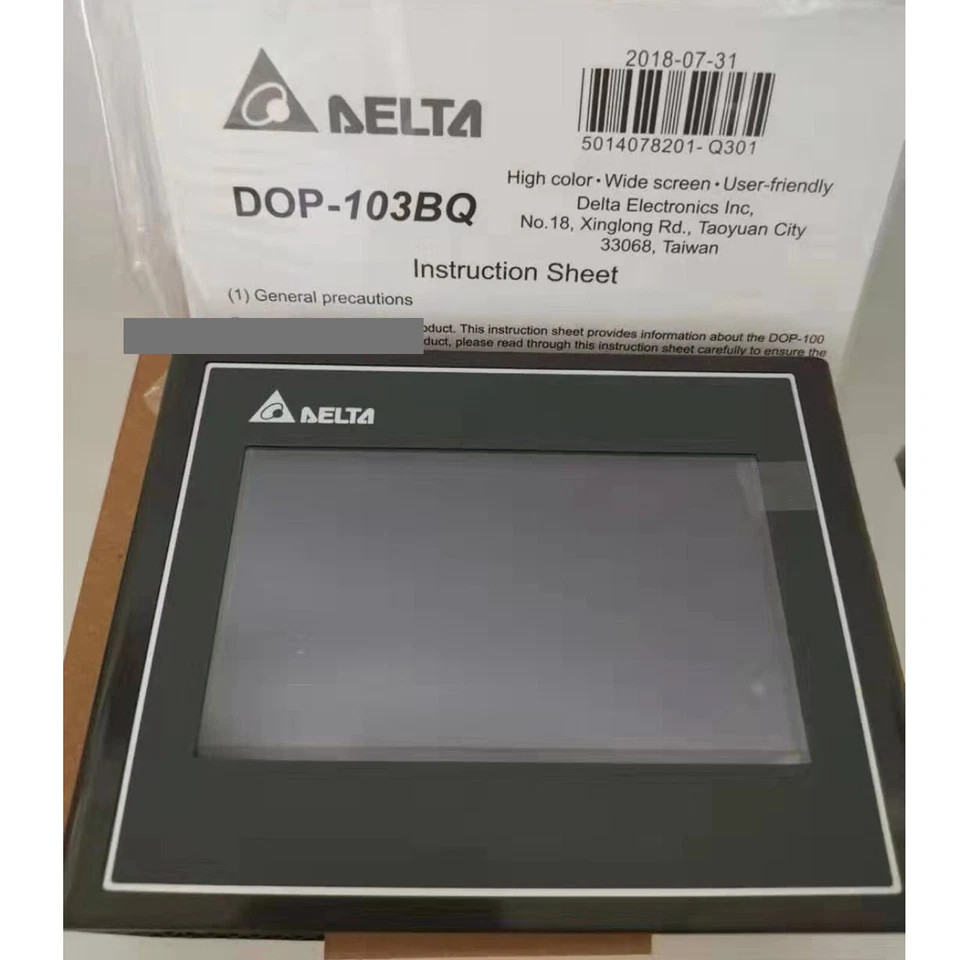 1PC New Delta DOP-103BQ HMI Touch Screen Panel Replace DOP103BQ 4.3 Inch