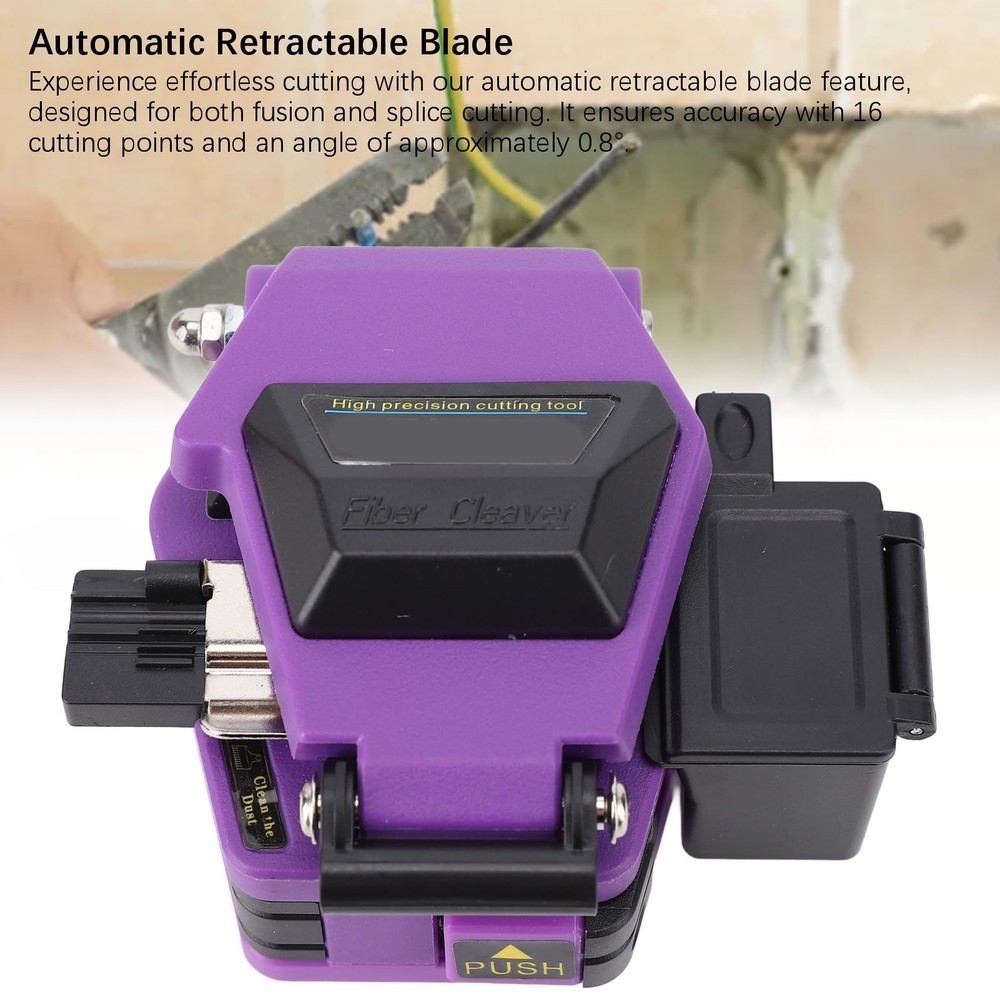 Automatic Retractable Blade Fiber Cleaver For Cutting Trending