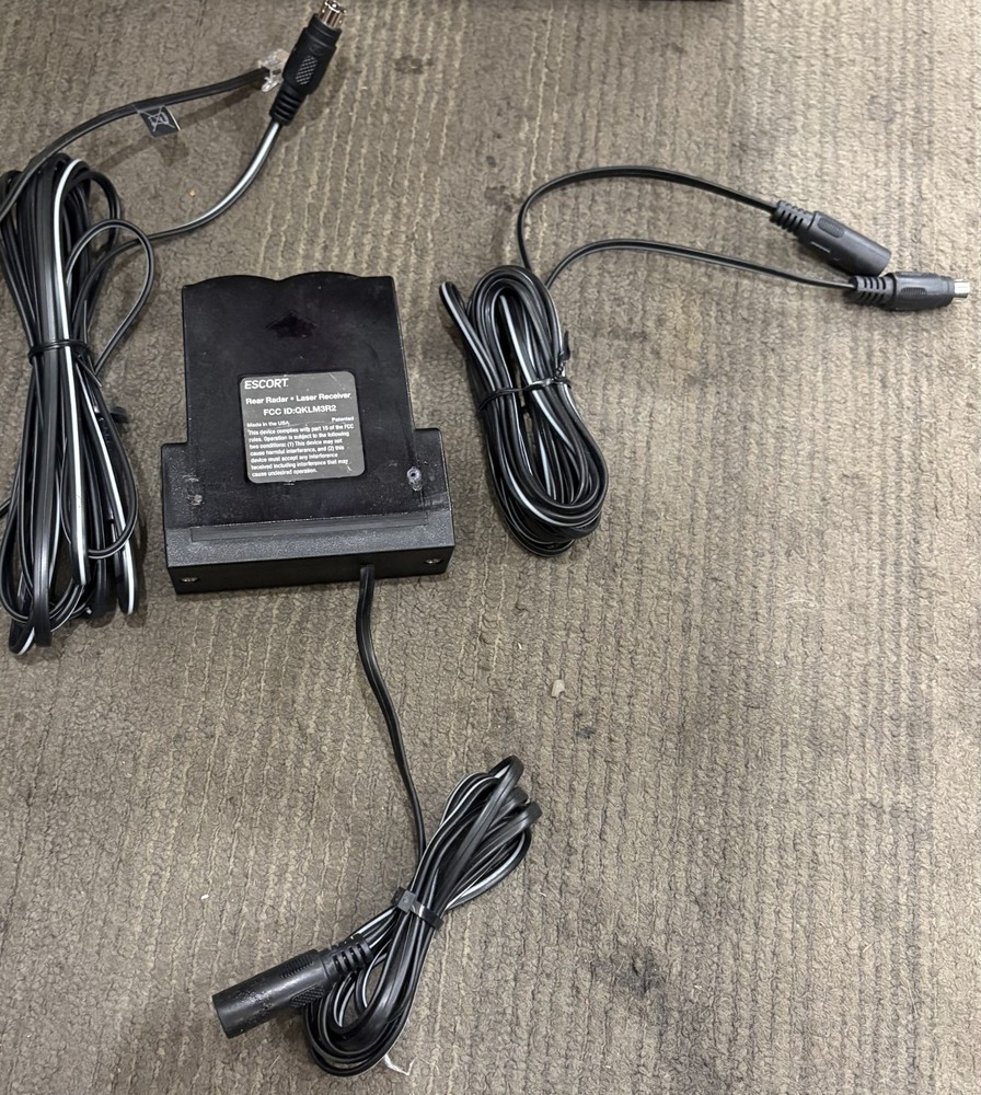 TESTED! Escort Max Ci 360 Rear Radar Receiver with Extension + Interface Cable