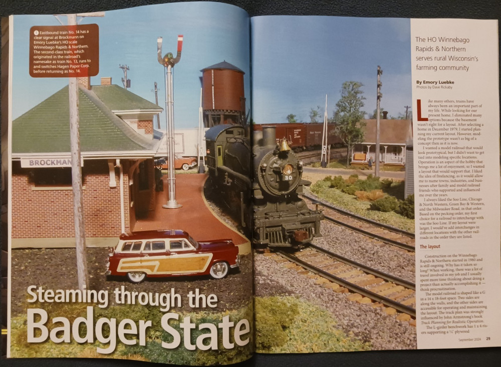 Model Railroader Magazine - September 2024 Issue - Mega Project Update & More!
