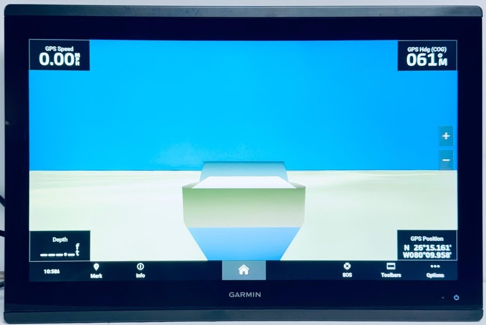 Garmin GPSMAP 8622 22" Multi-Touch Chartplotter Display