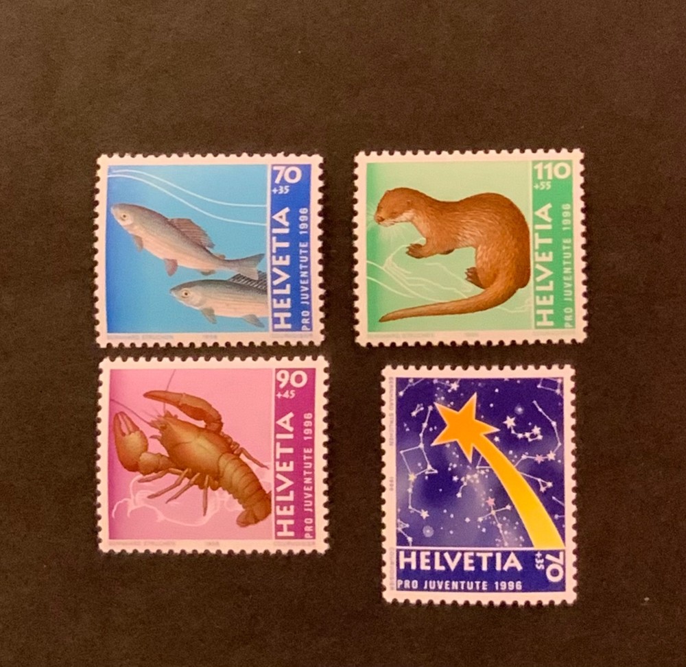 Switzerland Stamp #B617-20 never hinged