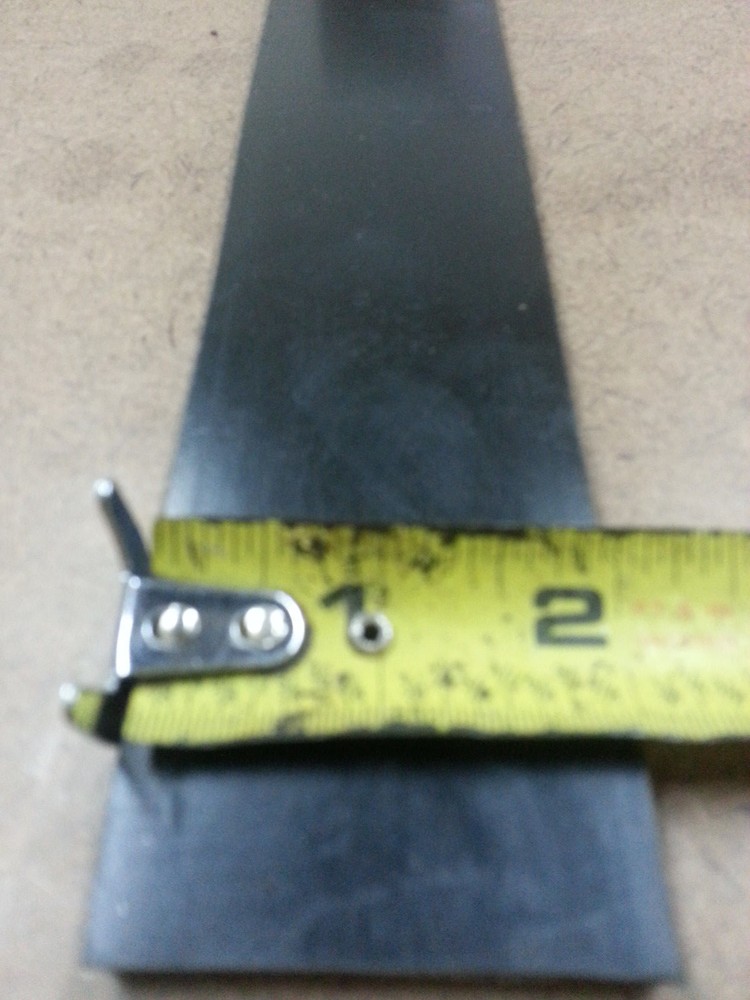 NEOPRENE RUBBER ROLL 3/8"X2"X10FT PSA ADHESIVE ONE SIDE.