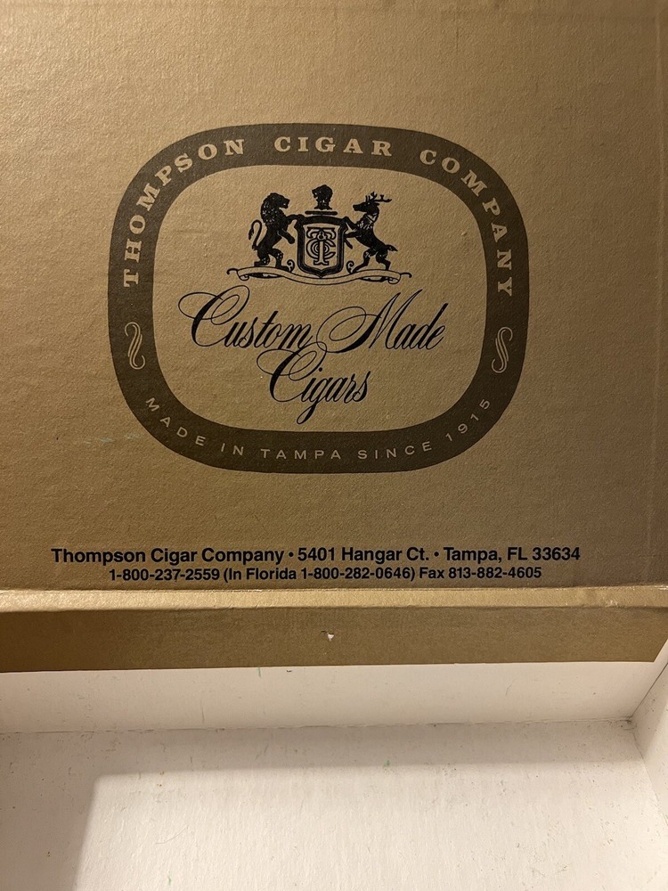 Cuban Coronas Cardboard Cigar Box Maduro