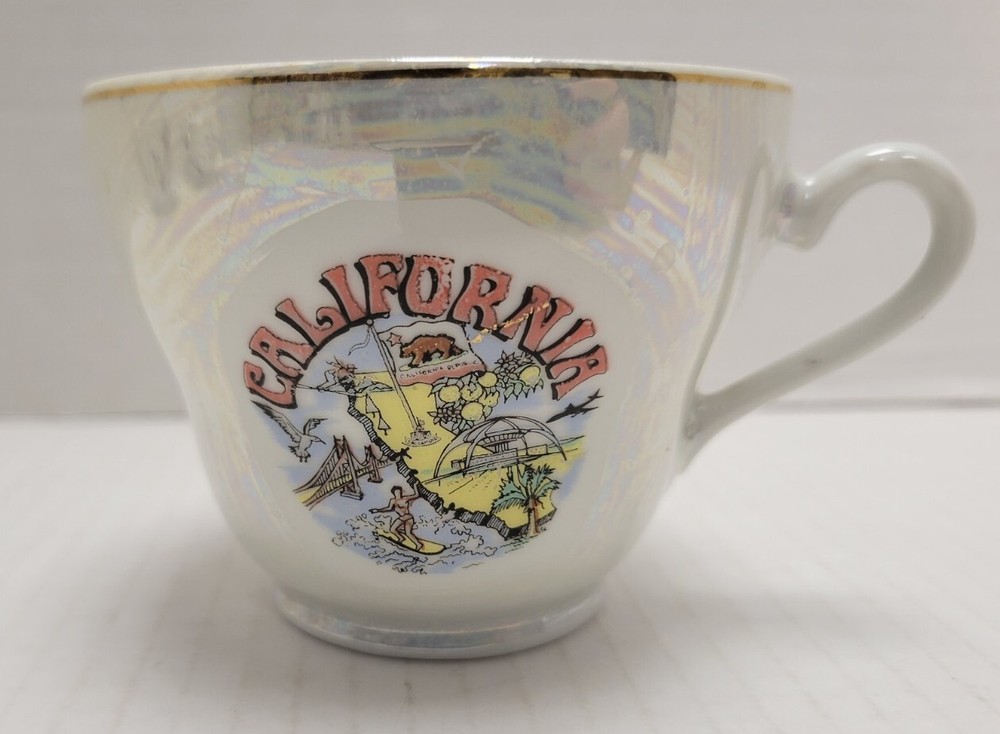 California Souvenir Tea Cup-Japan