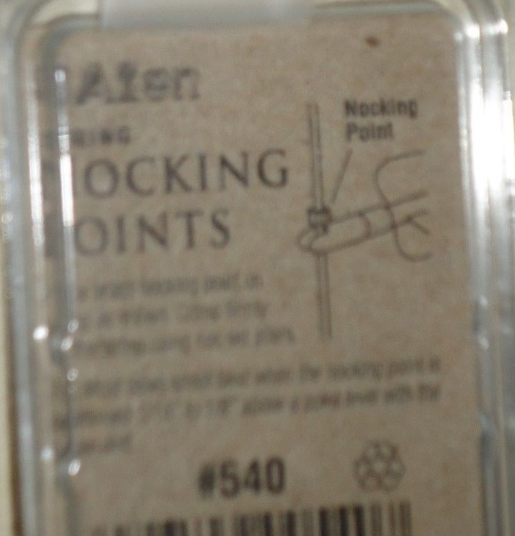 ALLEN CASES BOW STRING NOCKING POINTS NOTCH POINT 5 PACK COMPOUND BOW SHOOTING