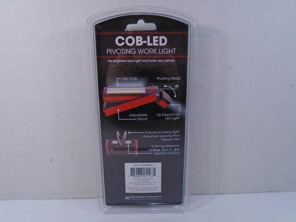 COB-LED PIVOTING WORK LIGHT (NEW)