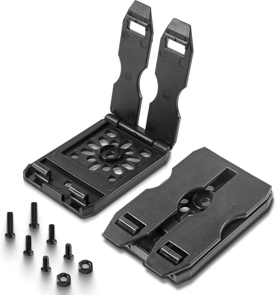 Molle Clips & Adapters for Vests, Holsters, Pouches - 2 Pack with Hardware