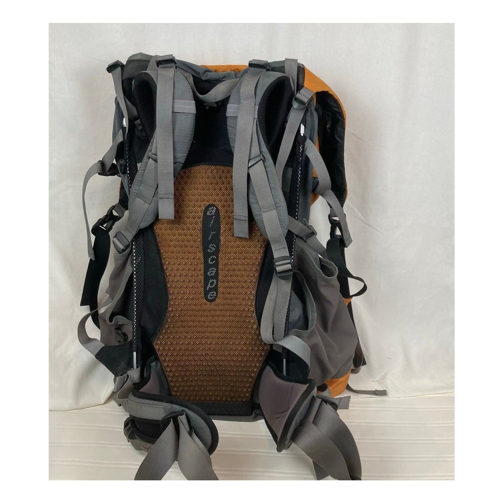 Osprey Aether 70 Hiking Pack Orange Gray M Backpacking Outdoors Trek - MODIFIED