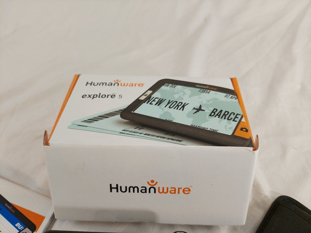 HumanWare Explore 5 NOM-300 Handheld Electronic Magnifier No Cord