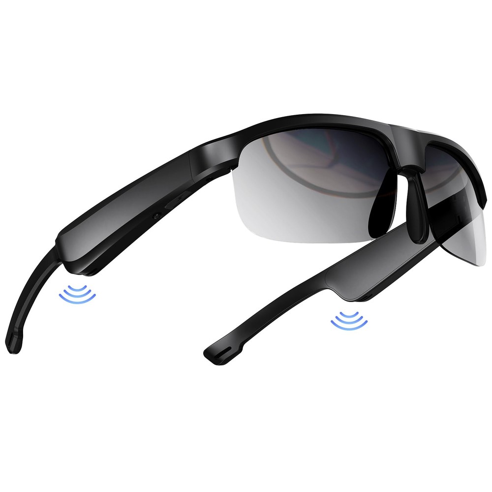 Smart Glasses, Polarized Bluetooth Sunglasses with Speaker, Voice Assistant, ...