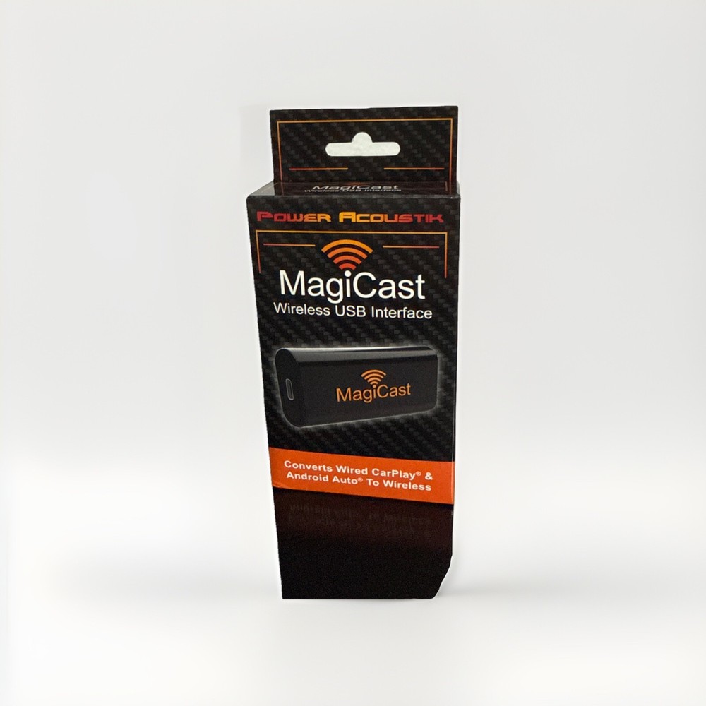 Magi Cast Power Acustik Wireless USB Interface-Car play & Android Auto ￼