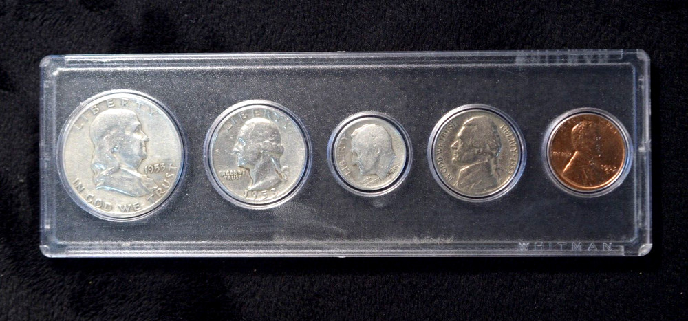 1953 Silver Year Set in Whitman Holder