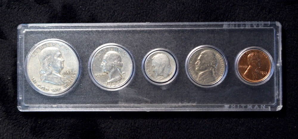 1953 Silver Year Set in Whitman Holder